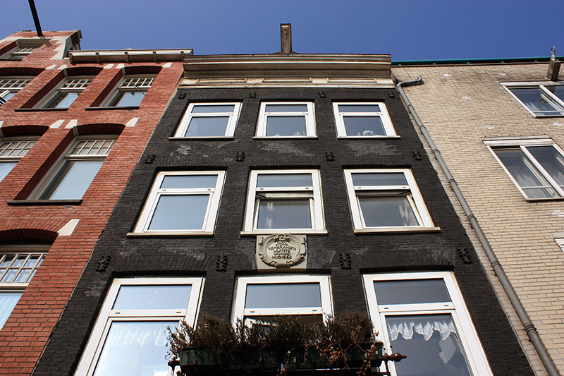 The last home of Rembrandt, Rozengracht 184, Amsterdam